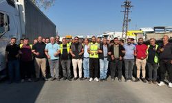 Mersinli tır şoförleri Kapıkule'de kontak kapattı