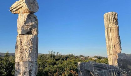 M.S 1.yy inşa edilmiş olan Roma tapınağı