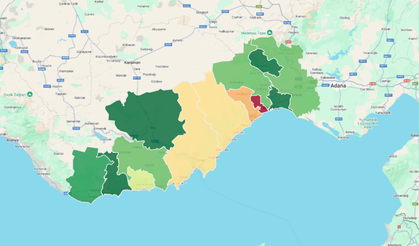 Mersin ilçelerinin konut kiralarında sıralaması nedir?