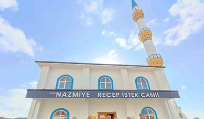 Keşan’da hayırseverlerin yaptırdığı cami ibadete açıldı