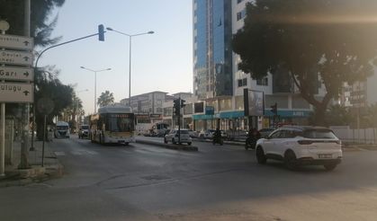 13 Aralık Cumartesi günü Mersin’deki yollarda sessizlik hakim oldu