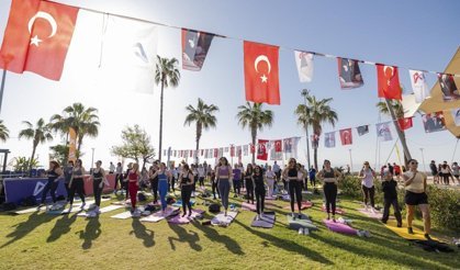 Mersin'de Bahar Spor Şenliğine yoğun ilgi