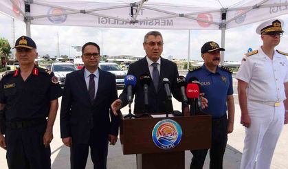 Mersin'de bayramda günlük 700 araç, 11 dron ve 3 bin 507 personel görev yapacak