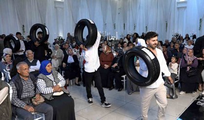 Mersin'de damada lastik ve motor yağı taktılar