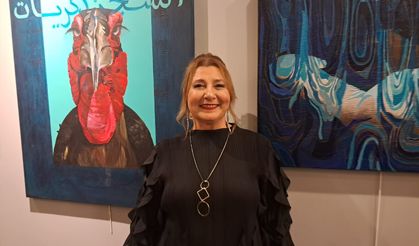 Tuğba Küçükbahar’ın “Sessiz Rezonans” sergisi MTSO’da sanatseverlerle buluştu