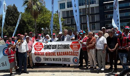 Mersin Limanı işçilerinin direnişi 209’uncu gününde: “Sendika düşmanlığı belgelendi”