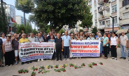 Sivas katliamında hayatını kaybedenler Mersin'de anıldı