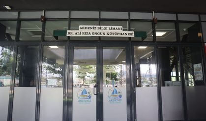 Mersinli gençlerin yeni gözde kütüphanesi: Dr. Ali Rıza Ongun Kütüphanesi