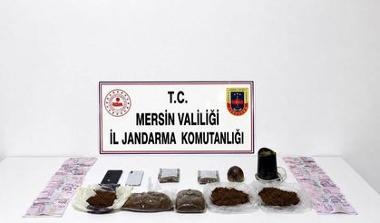 Mersin'de uyuşturucu operasyonunda 3 şüpheli yakalandı