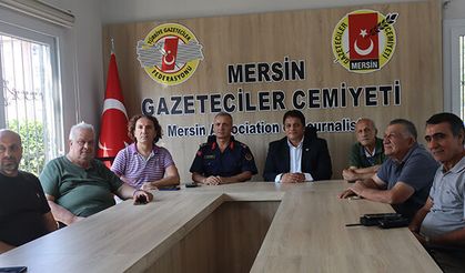 Tuğgeneral Ercan Atasoy, basına veda ziyaretinde bulundu