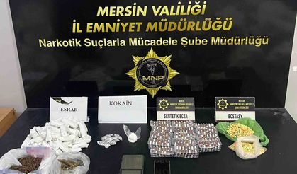 Mersin'de uyuşturucu operasyonları: 5 tutuklama