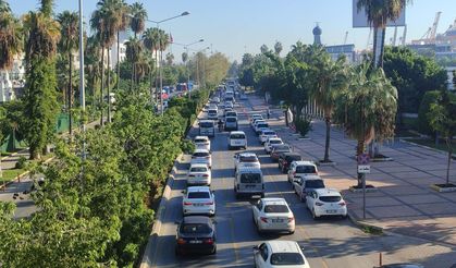 Mersin’de 23 Ekim Cuma günü trafiğin durumu
