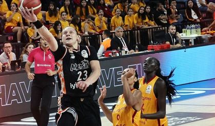 ÇBK Mersin deplasmanda Galatasaray'a kaybetti: 85-62