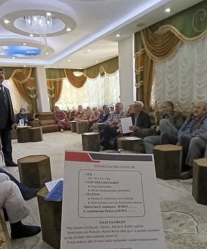 Anamurlu hacı adayları kutsal yolculuğa hazır