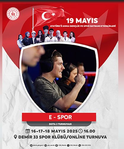 Mersin’de E-Spor turnuvası düzenlenecek