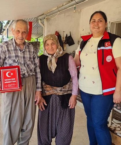 Mersin’de şehit ve gazi ailelerinin Babalar Günü unutulmadı