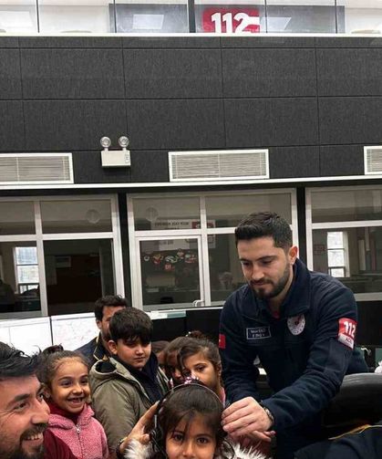 Minik öğrenciler 112’yi yerinde öğrendi