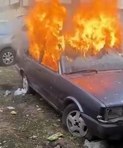 Siirt’te otomobil yakan iki çocuk ifadelerinin ardından serbest bırakıldı