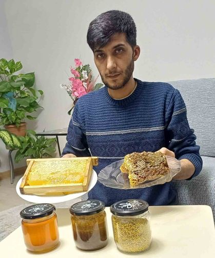 Araban'da üretilen bala yoğun talep