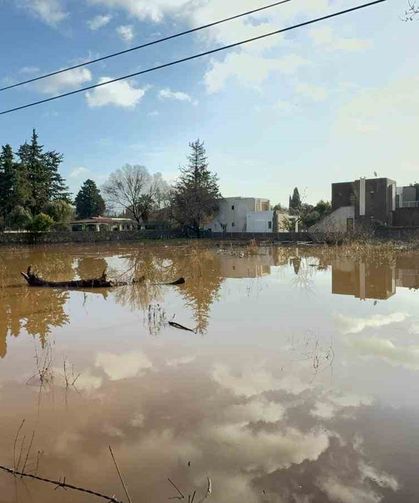 Bodrum'da selin tablosu gün ağarınca ortaya çıktı