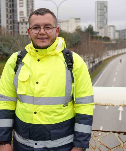 Umreye gitmek için Giresun'dan yürüyerek yola çıktı, 12. gününde Gaziantep'e ulaştı