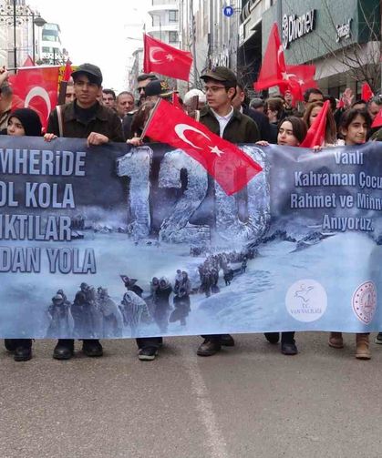 Van'da donarak şehit olan 120 kahraman çocuk unutulmadı