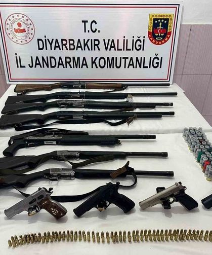 Diyarbakır'da silah kaçakçılarına darbe