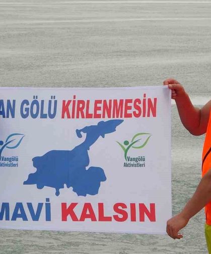 Gezgin öğretmen Zernek Barajı'ndan Van Gölü mesajı