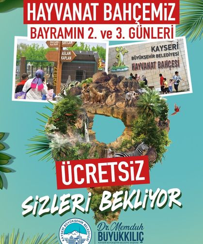 Hayvanat Bahçesi bayramda ücretsiz