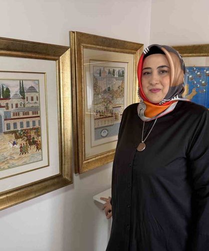 İran'da mahsur kalan tezhip sanatçısı, karayolu ile Türkiye'ye döndü