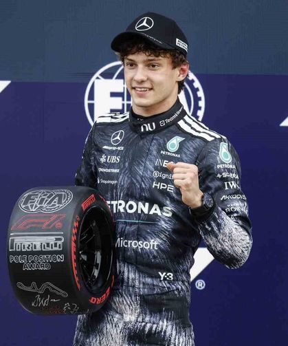 Japonya Grand Prix'sinde pole pozisyonu Kimi Antonelli'nin