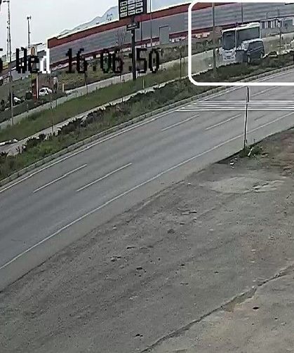 Kayseri'de 2 kişinin öldüğü kazanın görüntüleri ortaya çıktı