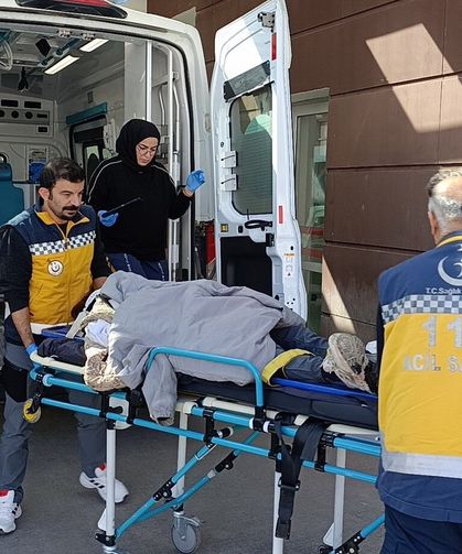 Otomobil reklam direğine çarptı:3 yaralı