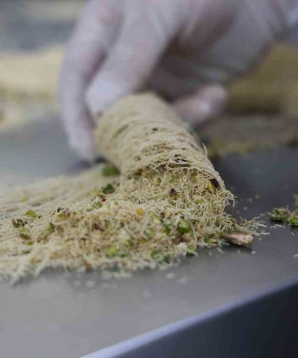 Ramazan bayramı için Diyarbakır'ın tescilli ürünleri kadayıf ve soğuk baklavaya yoğun talep