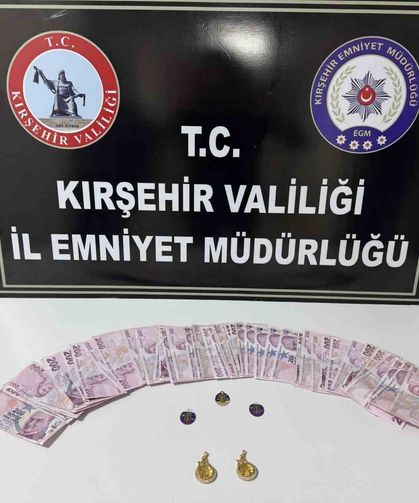 Sahte altın bozduran şüpheli tutuklandı
