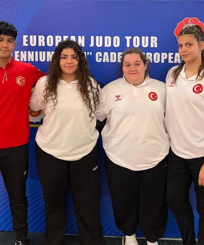 Salihlili 4 judocu Avrupa Kupası'nda milli formayı giyecek