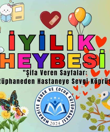 Şifa veren sayfalar: Kütüphaneden hastaneye sevgi köprüsü