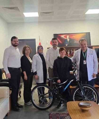 Şikayet kutusundan bisiklet çıktı