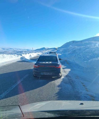 Tipi sürücülere zor anlar yaşattı