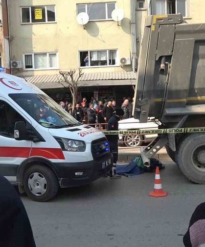 Yalova'da kamyonun ezdiği yaşlı adam hayatını kaybetti