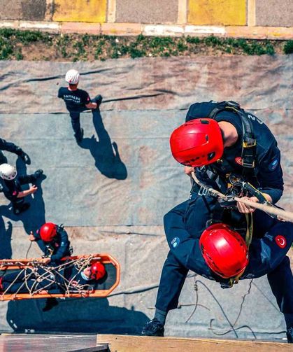 Antalya itfaiyesinin taze kanları göreve hazır