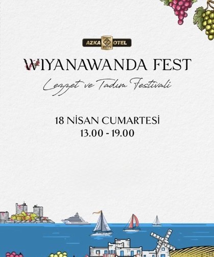 Bodrum'da lezzet rüzgarı: 'Wiyanawanda Fest 3'üncü kez kapılarını açıyor'