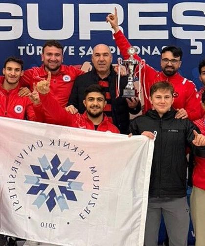 ETÜ Türkiye Güreş Şampiyonasına damga vurdu