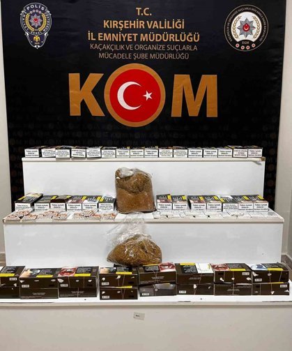 İş yerine yapılan operasyonda 12 bin adet dolu makaron bulundu