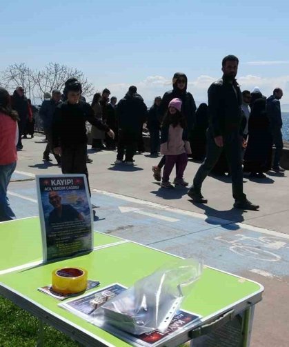 Kartal'da kaybolan balıkçı 15 gündür aranıyor: Aile ve arkadaşları denize açıldı
