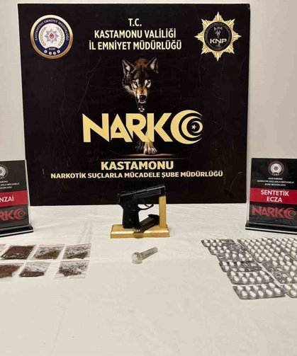 Kastamonu'da uyuşturucu operasyonda 6 şüpheli gözaltına alındı