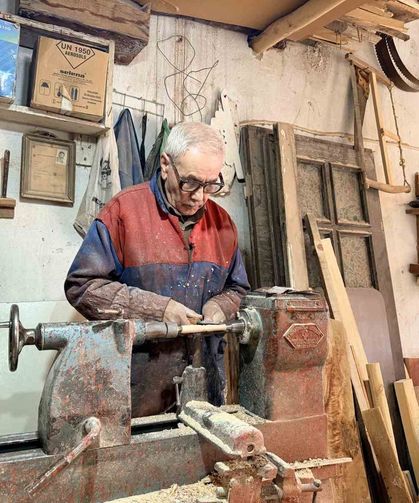 Mardinli usta ahşap beşik geleneğini yarım asırdır ayakta tutuyor