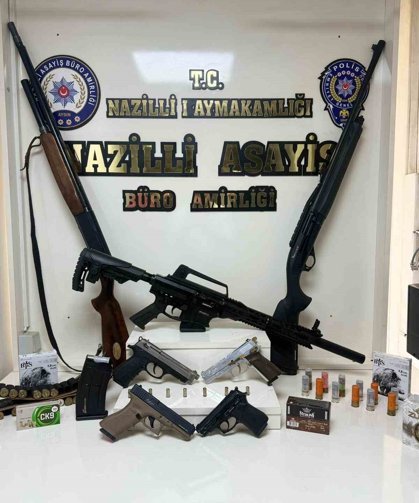 Sosyal medyadan silah teşhiri yapan 3 kişi yakalandı