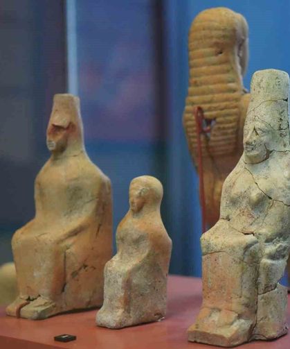 Antik Anadolu'nun tanrıçası Samsun'da sergileniyor