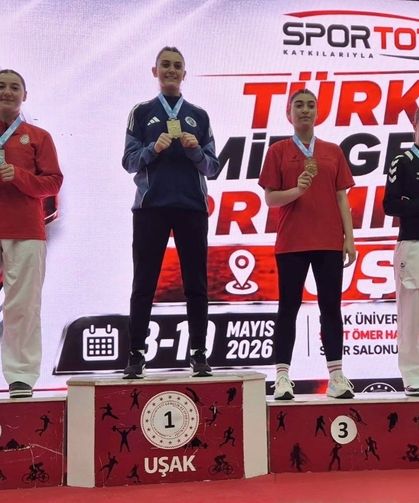 Bilecikli sporcu Türkiye ikincisi oldu